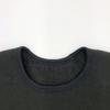 Mochihada Mochijoy Crew Neck Long Sleeve Shirt, Extra Thick, Men's, Size L, Black, Cold Weather Innerwear, Thick Fleece Lining, Perfect for Winter, Mo