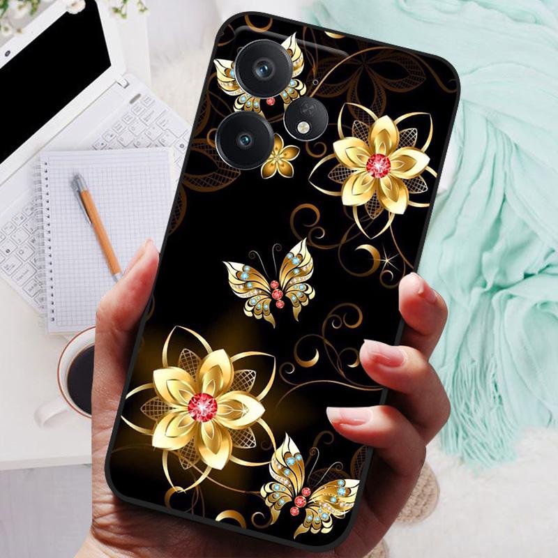 Чехол для Realme Neo7 Мягкий силиконовый чехол Черный бампер ТПУ Для чехла Realme Neo 7 Neo7 5G Funda Чехлы для телефона Матовая задняя крышка