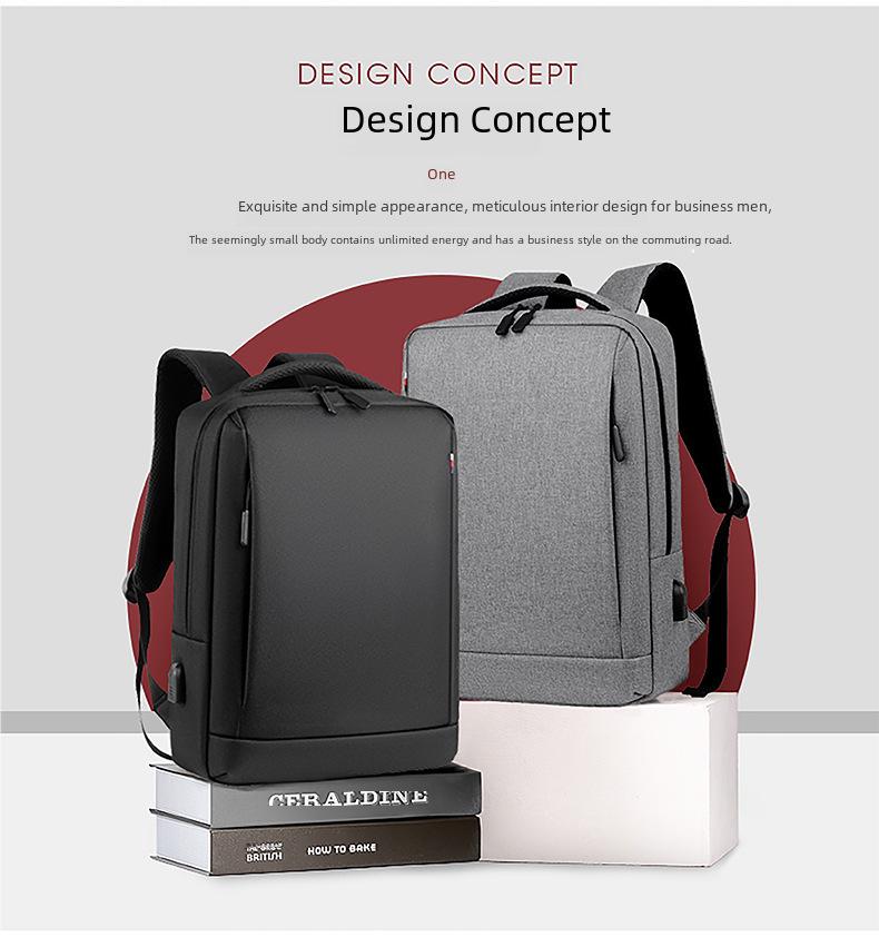Мужской водонепроницаемый рюкзак для бизнеса и путешествий высшего класса — вместительный и стильный, для ноутбука и школы