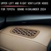 LHD for Toyota Grand Highlander 2024 2025 ABS Wood Window Rise Switch Gear Shift Panle trument Readlamp AC Vent Armest Cover