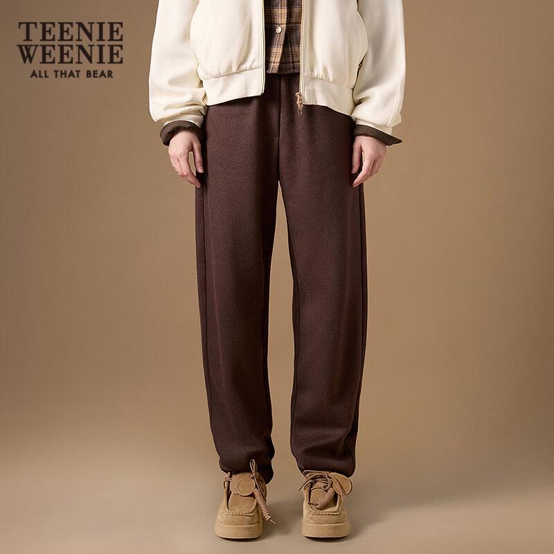 Teenie Weenie Женские простые зимние спортивные штаны с логотипом медведя