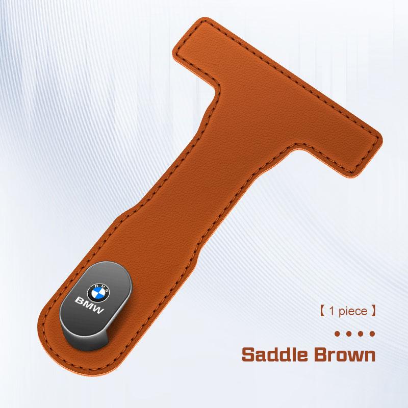 TWDG8 For BMW X1 X2 X3 X5 X4 X6 X7 3 5 7 Series E70 E90 G20 G30 G70 Car hook inside the car co-driver's glove box hanging hook Leather