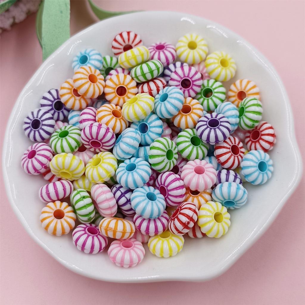 Главная Товары для вечеринок Ожерелья Ювелирные изделия Маркировка DIY Аксессуары 100 шт./пакет Акриловые бусины DIY Материалы для ручной работы Тыква для сережек Бабочка