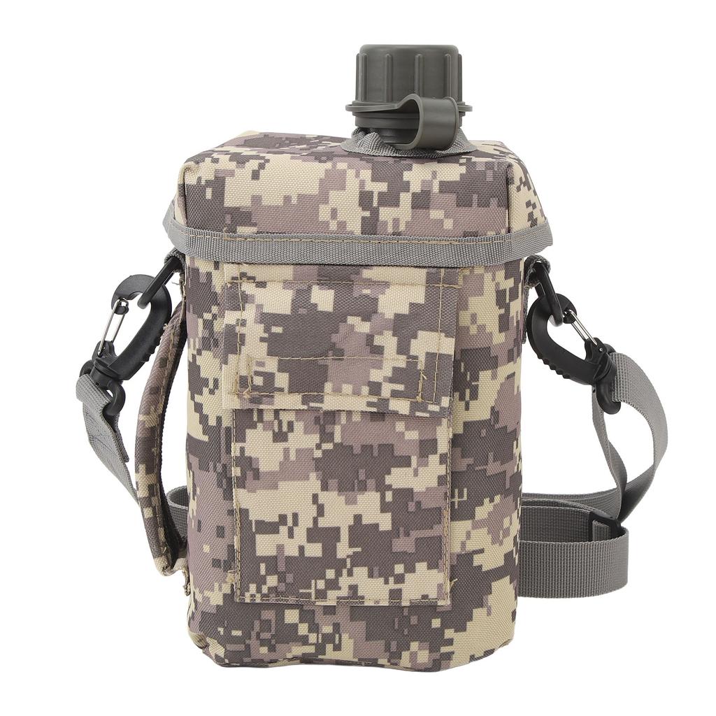 Insulated Water Bottle Portable 2L Large Capacity Outdoor Water Flask Jug for Riding Hiking Type 1