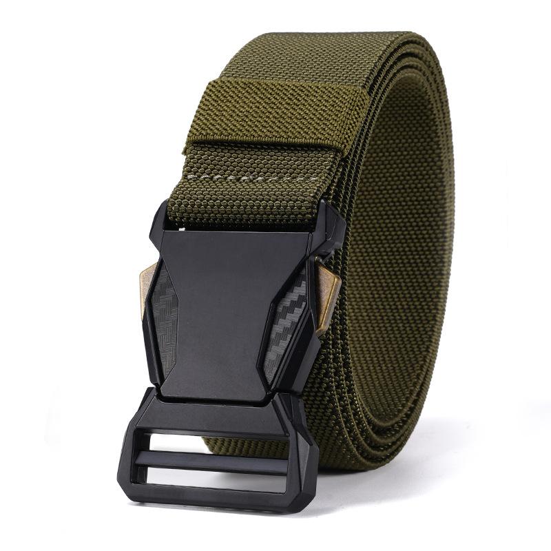 Мужской нейлоновый ремень пара пуговиц плетеный ремень уличный тактический военный тренировочный ремень мужской
