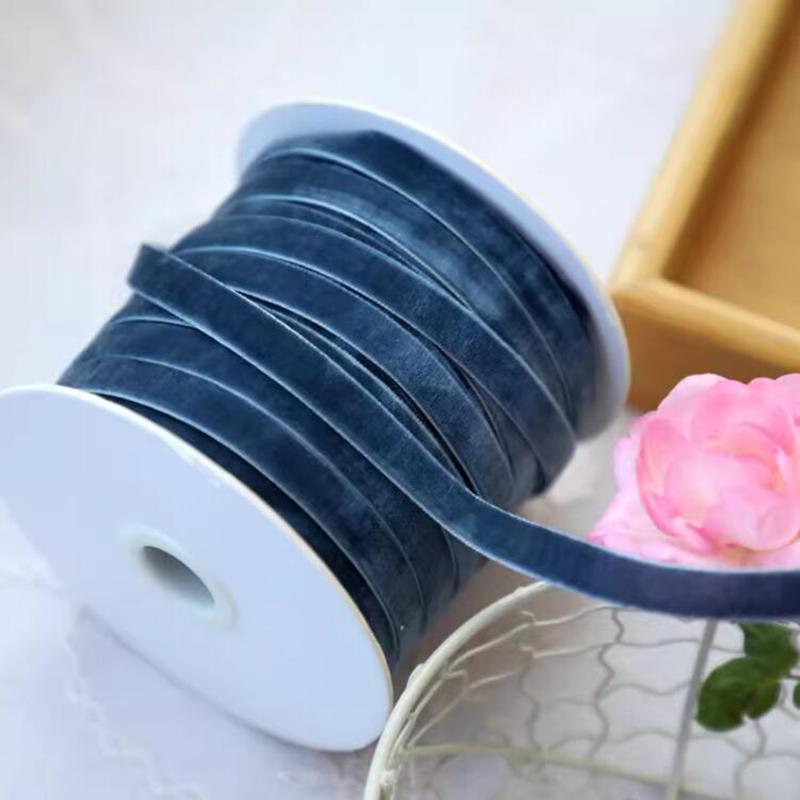 10 ярдов односторонней плюшевой ленты бархатной ленты DIY большой шерстяной шарик кружевное украшение аксессуар для волос материал