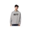 Fear of God Essentials 1977 Серия SS22 Вязаный Худи С Цифровой Печатью Логотипа Мужские Топы Темный Овес FOG-SS22-293