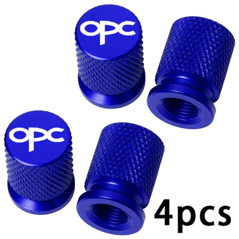 4PCS Colorful Car Accessories Car Tire Valve Cap For Opel OPC