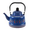 Эмалированный чайник-колокол Shangqi с ручкой из стали