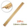 Brass Welding Rod 10PCS Brass HS221 Brazing Golden