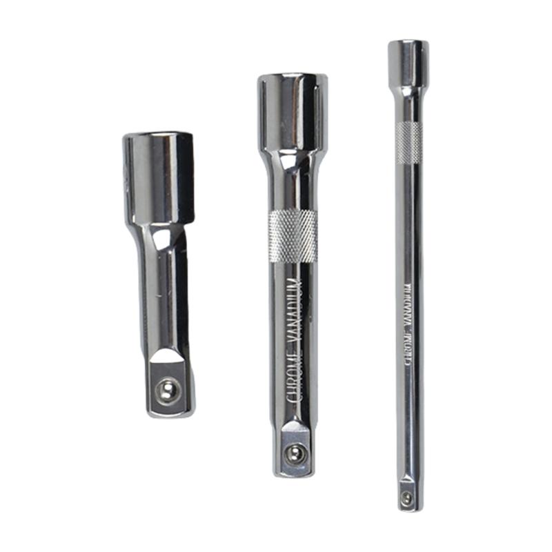 3 шт. 3/8" или 1/2" Привод Профессиональный Удлинитель для Торцевого Ключа 3 Длины для Улучшенного Рычага при Ремонте и Обслуживании