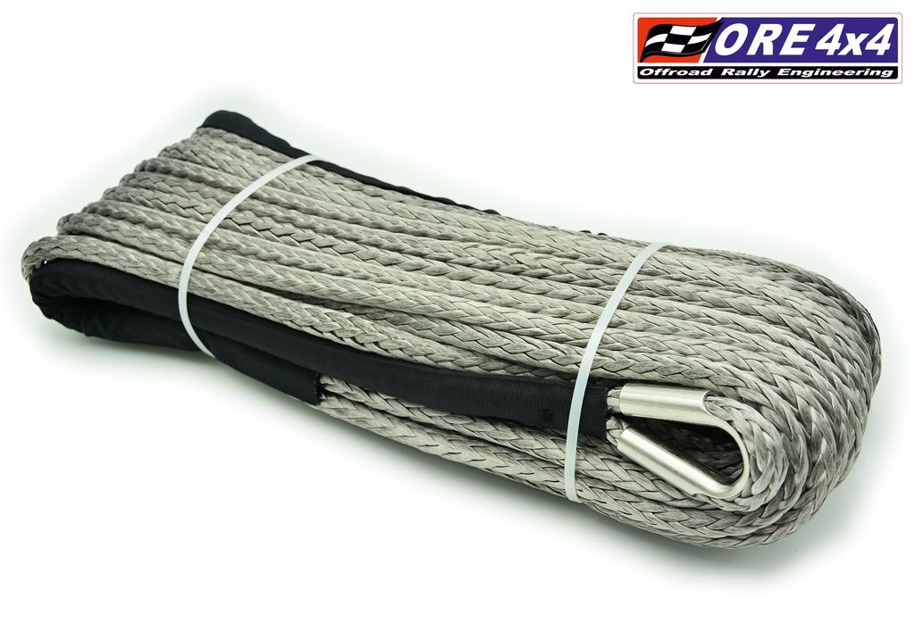 Synthetic Winch Rope 14mm, 28m Dyneema