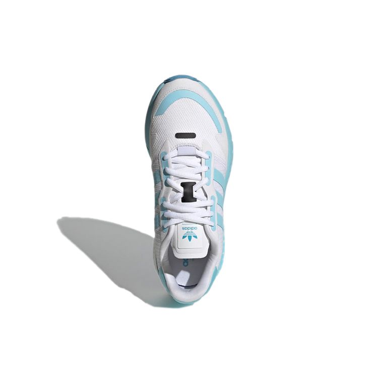 Adidas ZX 1K Boost Bold Logo Graphic - Hazy Sky Women Sneakers Blue Cloud-White Hazy-Blue FX6864