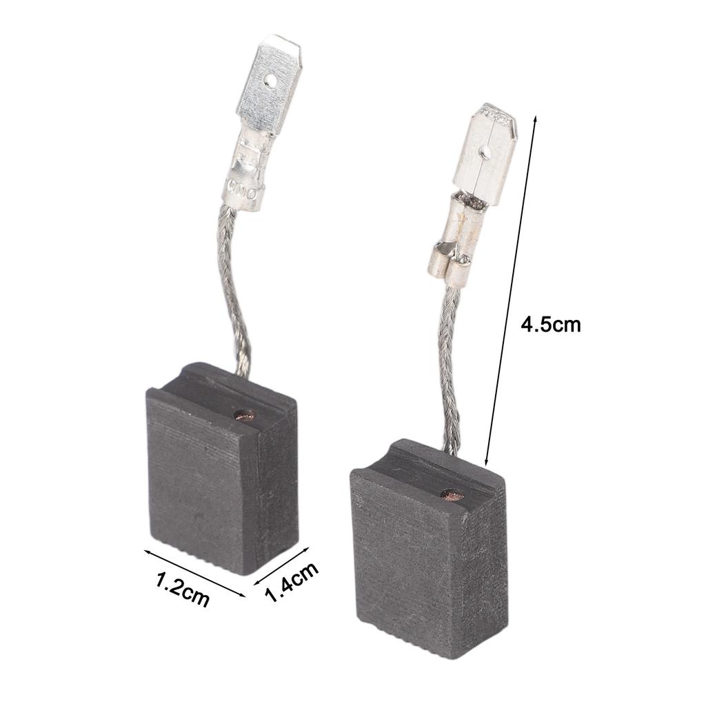 2 Pcs For METABO Electirc Tool Carbon Brushes 316065450 For WE17-125/150 WE19-180 WEPBA17-125 Power Tool Accessories