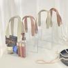 Сумки Сумки для хранения Свадебные подарочные сумки ПВХ Прозрачные сумки Сумки-тоут Женские косметички