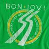 Bon Jovi Unisex Adult Slippery When Wet Tour Dates T-Shirt