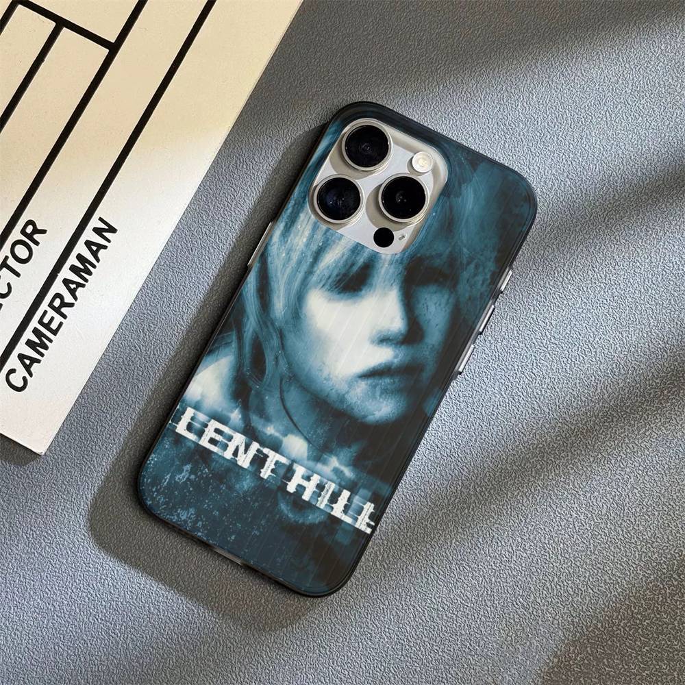 Чехол для телефона Silent H-Hill Horror Game для iPhone 17 16 15 11 12 13 14 Pro Max Мягкий гофрированный силиконовый чехол