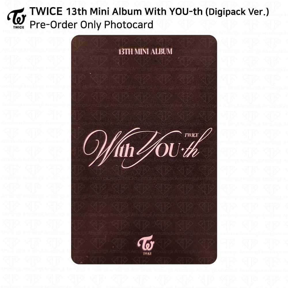 Twice 13-й мини-альбом с молодежной фотокарточкой YOU-th, постером, пленкой, стикером Dahyun KPOP K-POP