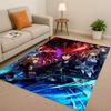 3D Sword Art Online SAO Мультфильм Кирито Юки Асуна Коврик для гостиной с нескользящей основой, Мягкий ковер для спальни, дивана, Декор для дома, Придверный коврик