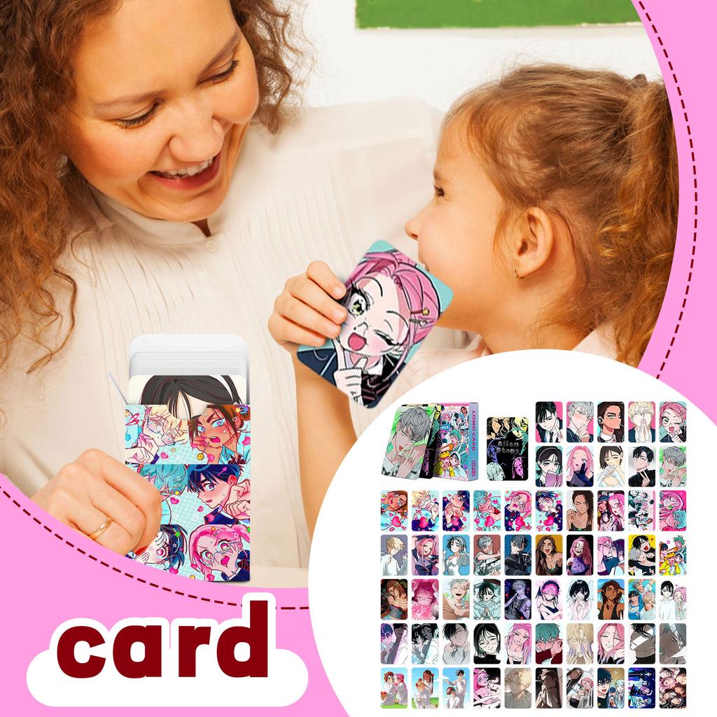 92 Игровые карточки Аниме, Наклейки «Инопланетная сцена»