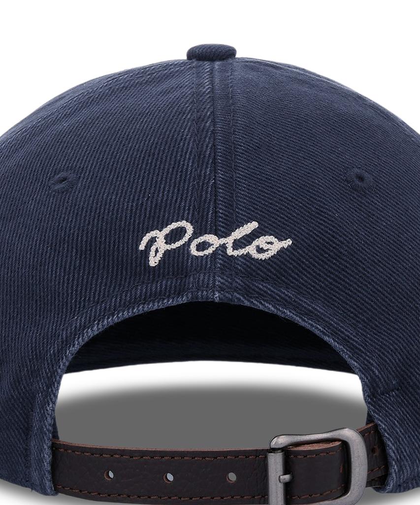 POLO RALPH LAUREN Бейсболка из твила с логотипом Ralph - Темно-синий