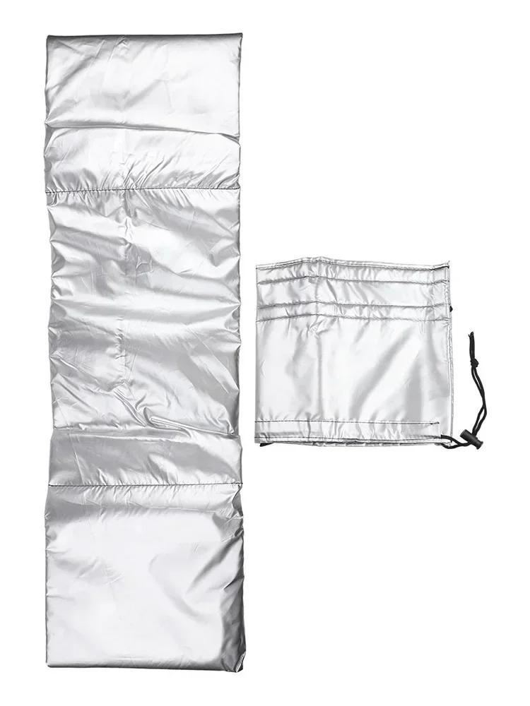 Custom Fit AC Hose Insulation Adjustable Length Wrap 59.8*10.8in Portable AC Hose Insulation Triple-Layer Thermal Barrier