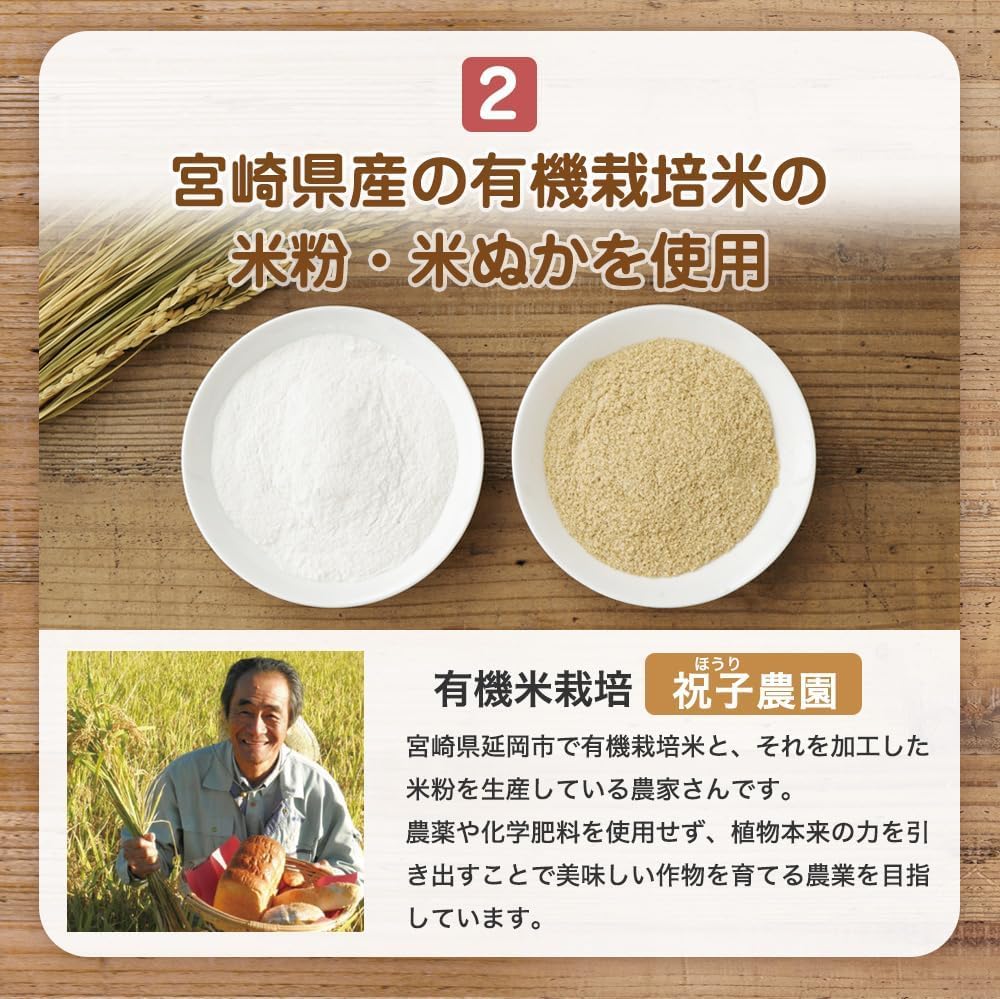 Takachiho Mura Tabi Rice Flour Cookies Gluten-Free Brown Rice Sweets Additive-Free Rice Bran Biscotti 40g Carob Hyuganatsu Apple Cinnamon Pumpkin