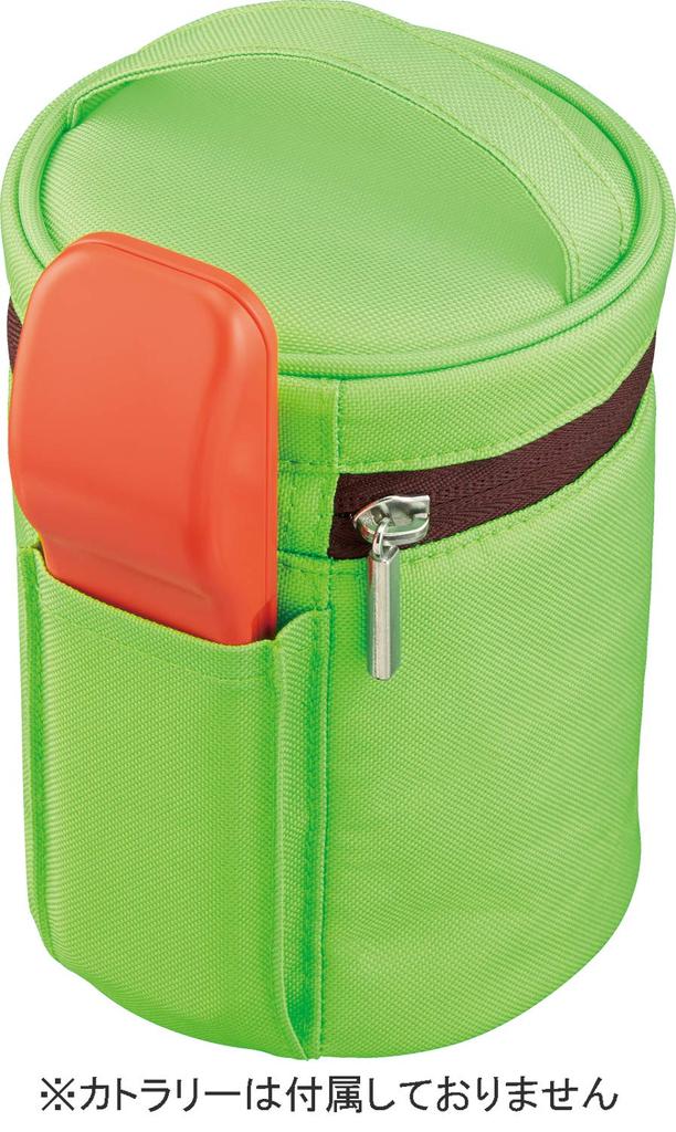 Thermos Soup Jar Apple APG Pouch, Green, 300-500ml, REC-003