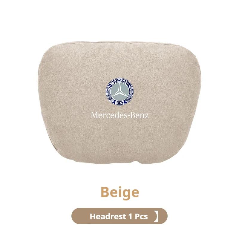 Mercedes-Benz A B C E S R Class GLB GLC GLE AMG CLA CLS SLC GLS SLS ML Car Headrest Neck Support Lumbar Rest Cushion Neck Pillow