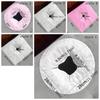 100PCS Non-woven Fabric Disposable Hole Towel Dustproof Massage Bed Hole Cushion  Spa Environment