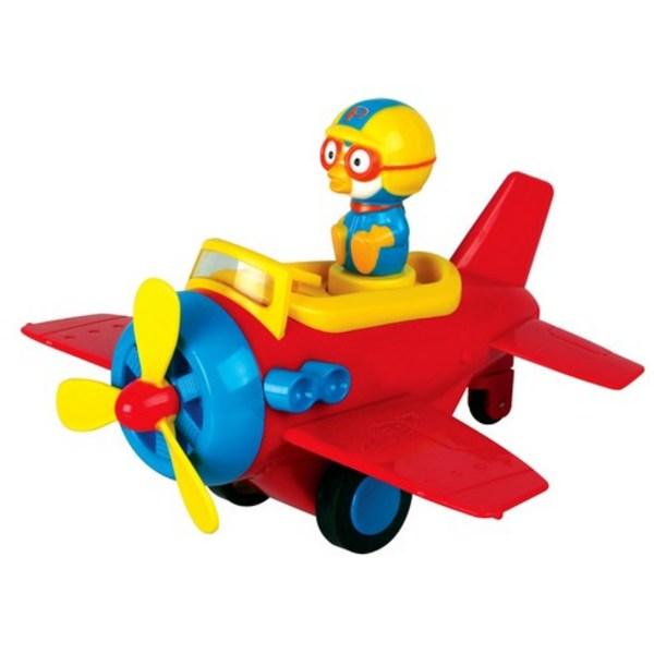Startoy Pororo Push & Go Fullback Plane, Mixed ColorPopular Korean Dolls and Toys