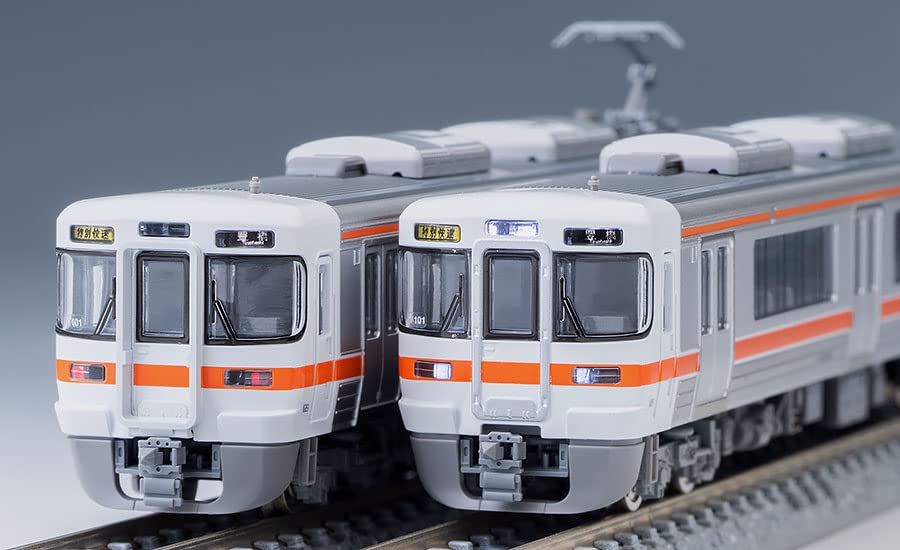 TOMYTEC TOMIX N Gauge JR 313 5000 Series Basic Set 98482 Railway Model Train Silver