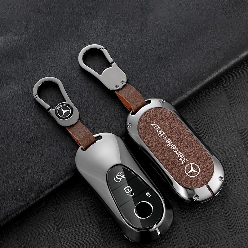 Car Key Case Cover Protector Shell Bag for Mercedes Benz 2022 C S Class W206 W223 S350 C260 C300 S400 S450 S500 Accessories YD3