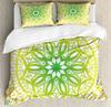 Комплект постельного белья Bohemian Mandala из 2/3 предметов, двуспальное, двуспальное, королевского размера, пододеяльник и наволочка, мягкое постельное белье