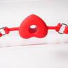 All Silicone Sex Mouth Gag Adjustable Belt Mouth Ball Slave Flirting Fetish Roleplay Props SM Bondage Sex Toys For Women Men Ga