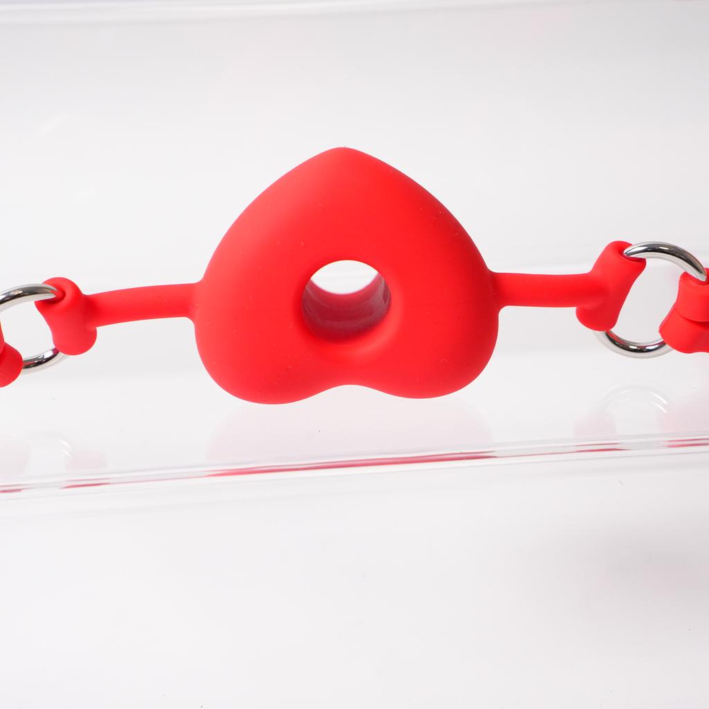 All Silicone Sex Mouth Gag Adjustable Belt Mouth Ball Slave Flirting Fetish Roleplay Props SM Bondage Sex Toys For Women Men Ga