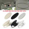 Car Sun Visor Sunshade Panel Housing Vanity Mirror Cover For MINI Cooper S One D JCW R55 R56 R57 R59 R60 2007-2014 Accessories