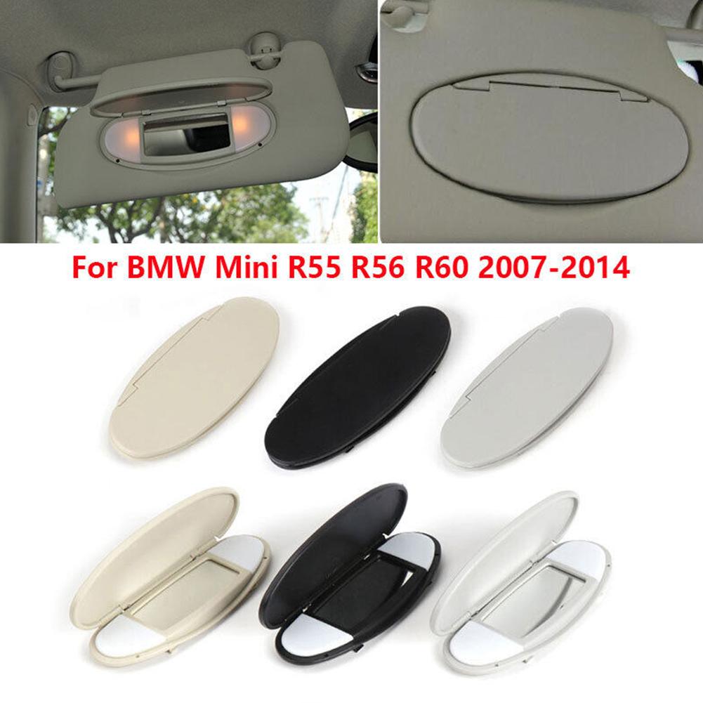 Car Sun Visor Sunshade Panel Housing Vanity Mirror Cover For MINI Cooper S One D JCW R55 R56 R57 R59 R60 2007-2014 Accessories