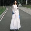 White Gentle Skirt for Women In Summer New High-waisted Slim A-line Skirt Slack and Fluffy Cake Skirt
