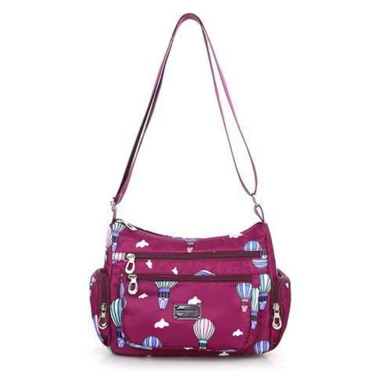 Waterproof Nylon Women's Bag Nylon Shoulder Bag Crossbody Bag Canvas Bag Mommy Bag Fashionable Women's Bag