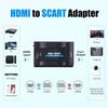 HDMI Peritel, Adaptateur HDMI Peritel 1080P, NTSC PAL à CVBS HDMI 1.3 HDMI Adaptateur, HD Audio Vidéo HDMI Scart pour Sky HD Bl A128
