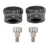 Комплект из 2 шестерен для экструдера 3D-принтера, закаленная сталь 55HRC, шестерня для экструдера 3D-принтера для K1