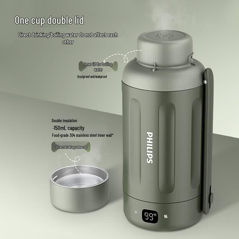 Philips Портативный электрический чайник и дорожная кружка