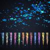 Mtssii Holographic Chemeleon Mirror Glitter Powder Irregular Flakes Paillettes Sequin Nail Art Decor