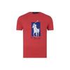 Polo Big Pony Logo Printed Short Sleeve Crew Neck T-Shirt Men Tops MNPOTSH1N821178-600