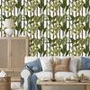 Tropical Trees Vintage Wallpaper for Living Room and Bedroom 50x1000