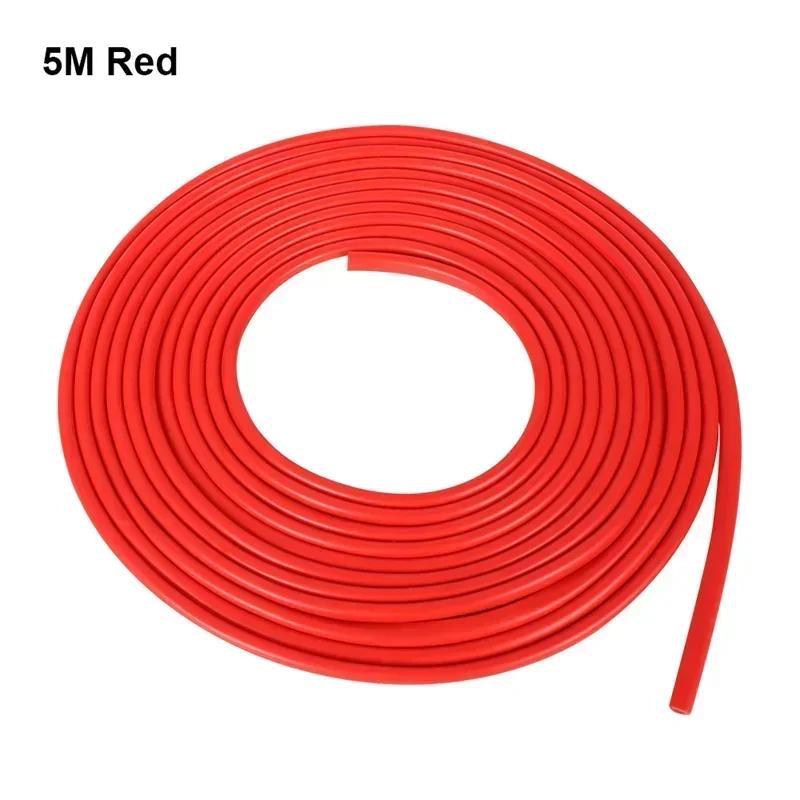 5M Car U-shaped Door Edge Decorative Design Strip Car Door Anti-collision Strip Car Door Universal Rubber Scratch Protector