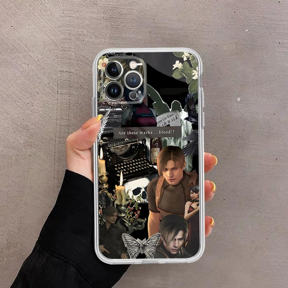 Чехол для телефона Видеоигра Resident Evil Для iPhone 15 14 11 12 13 Mini Pro XS Max Чехол 6 7 8 Plus X XR SE 2020 Funda Shell