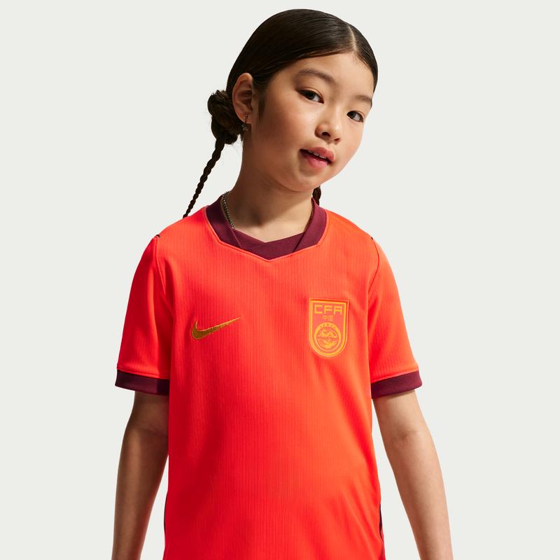 Футбольная футболка Nike сезона 2026 года для китайской команды, большого размера, быстросохнущая, для мальчиков и девочек - Удобная - NIKE IB5106