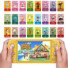 Game Animals Crossing New Horizons Amiibo Card Ankha Marshal Maple for Switch 3DS Game Set Mini NFC Cards Series 5 Multicolor